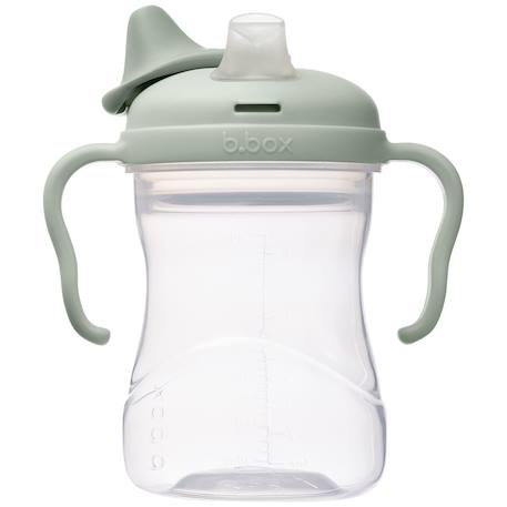 Tasse d'apprentissage évolutive sage (3 pièces) Beige+Vert d'eau 11 - vertbaudet enfant 
