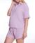 Pyjashort de maternité ice cream Abricot+Lila+Vanille 7 - vertbaudet enfant 