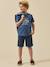 Bermuda chino garçon Bleu froid+Celadon+Ciel+Indigo+Menthe+Rouge+Sun 15 - vertbaudet enfant 