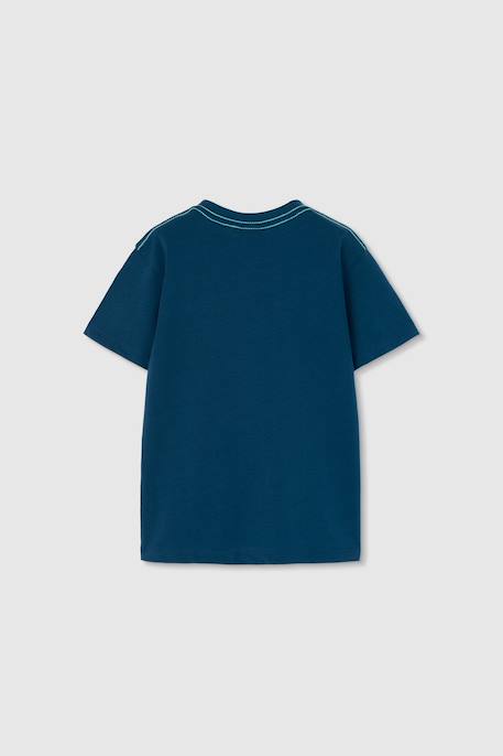 T-shirt garçon en jersey de coton Vert 2 - vertbaudet enfant 