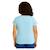 T-shirt manches courtes fille imprimé Blanc+Bleu 7 - vertbaudet enfant 