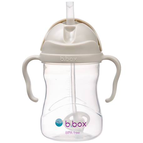 Tasse à paille lestée Beige+Bleu+Gris, jaune+Rose 1 - vertbaudet enfant 