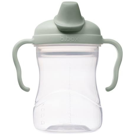 Tasse d'apprentissage évolutive sage (3 pièces) Beige+Vert d'eau 10 - vertbaudet enfant 