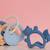Anneau de dentition trio blush Bleu, marron 4 - vertbaudet enfant 