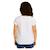 T-shirt manches courtes fille imprimé Blanc+Bleu 2 - vertbaudet enfant 