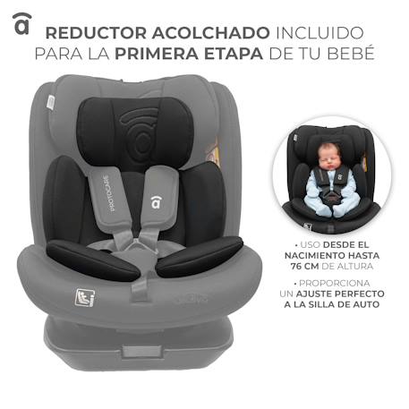 Siège auto 40-150 cm protocare Gris+Noir 6 - vertbaudet enfant 
