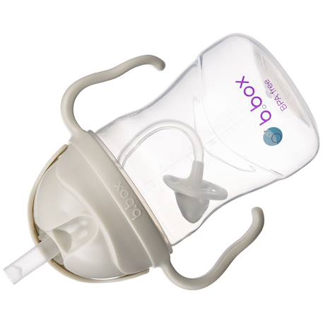 Tasse à paille lestée Beige+Bleu+Gris, jaune+Rose 4 - vertbaudet enfant 