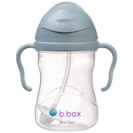 Tasse à paille lestée Beige+Bleu+Gris, jaune+Rose 8 - vertbaudet enfant 