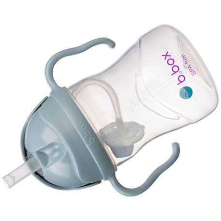 Tasse à paille lestée Beige+Bleu+Gris, jaune+Rose 10 - vertbaudet enfant 