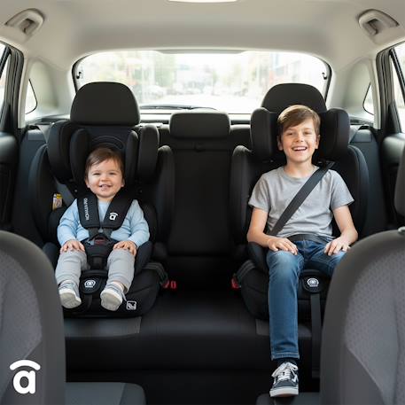 Siège auto 76-150 cm nomada pro Gris+Noir 8 - vertbaudet enfant 