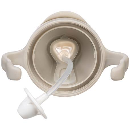 Tasse à paille lestée Beige+Bleu+Gris, jaune+Rose 6 - vertbaudet enfant 