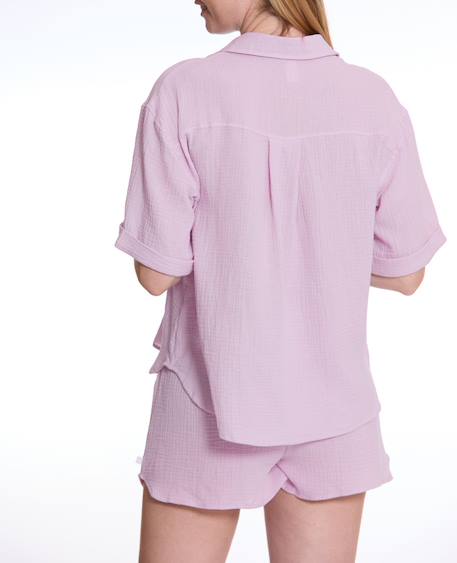 Pyjashort de maternité ice cream Abricot+Lila+Vanille 9 - vertbaudet enfant 