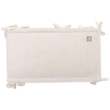 Tour de lit cloudy rib oatmeal (pour lits 60 x 120 ou 70 x 140 cm) Ecru+Marron 2 - vertbaudet enfant 