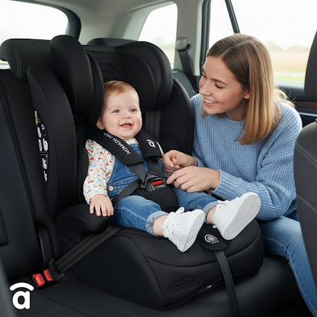 Siège auto 76-150 cm nomada pro Gris+Noir 11 - vertbaudet enfant 