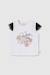 T-shirt fille coton  imprimé Blanc 1 - vertbaudet enfant 