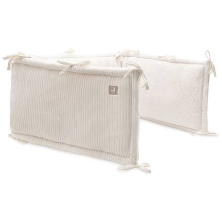 Tour de lit cloudy rib oatmeal (pour lits 60 x 120 ou 70 x 140 cm) Ecru+Marron 1 - vertbaudet enfant 