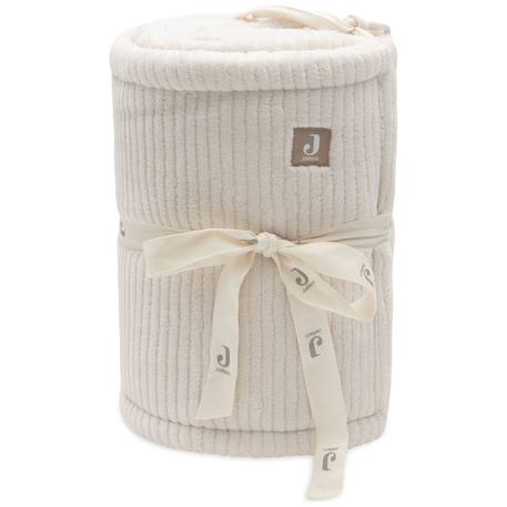 Tour de lit cloudy rib oatmeal (pour lits 60 x 120 ou 70 x 140 cm) Ecru+Marron 5 - vertbaudet enfant 