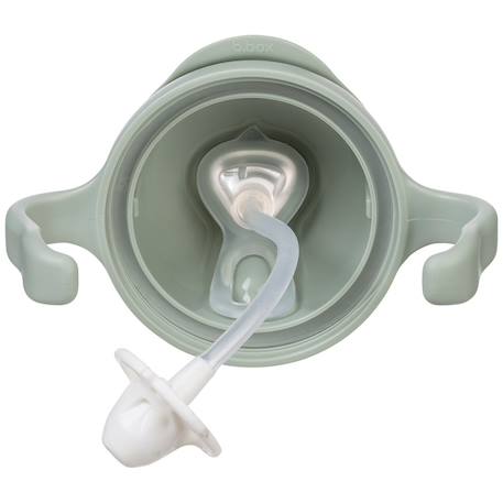 Tasse à paille lestée Beige+Bleu+Gris, jaune+Rose+Vert d'eau 30 - vertbaudet enfant 