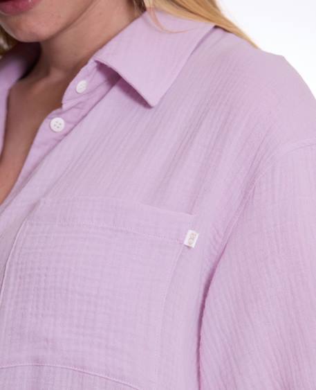 Chemise de nuit de maternité ice cream Abricot+Lila+Vanille 10 - vertbaudet enfant 