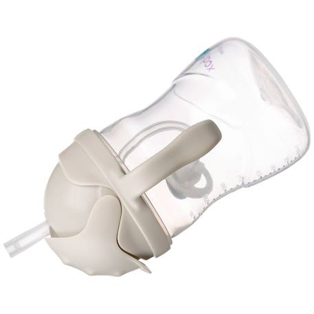 Tasse à paille lestée Beige+Bleu+Gris, jaune+Rose 5 - vertbaudet enfant 