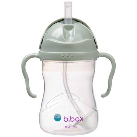 Tasse à paille lestée Beige+Bleu+Gris, jaune+Rose+Vert d'eau 25 - vertbaudet enfant 