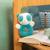Hochet bebe bamboo - panda - 14 cm s/carte Bleu 3 - vertbaudet enfant 