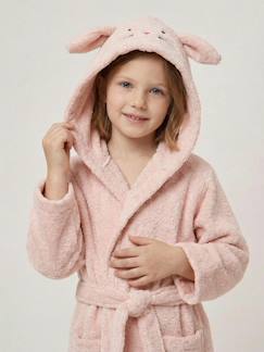 Peignoir enfant LAPIN coton recyclé personnalisable  - vertbaudet enfant