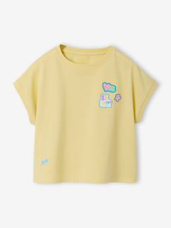 -T-shirt manches courtes fille