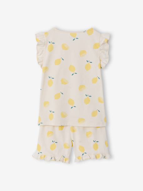 Lot 2 pyjashort manches courtes jaune pâle 9 - vertbaudet enfant 