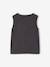 T-shirt fille imprimé anthracite+écru 3 - vertbaudet enfant 