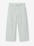 Pantalon fille rayé vert sauge 4 - vertbaudet enfant 