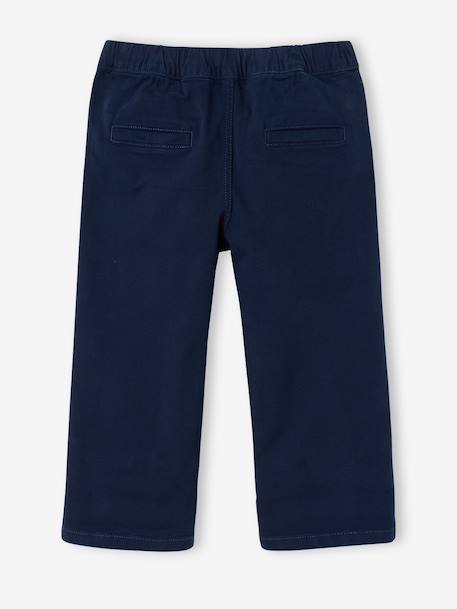 Pantacourt garçon marine+noix de pécan 4 - vertbaudet enfant 