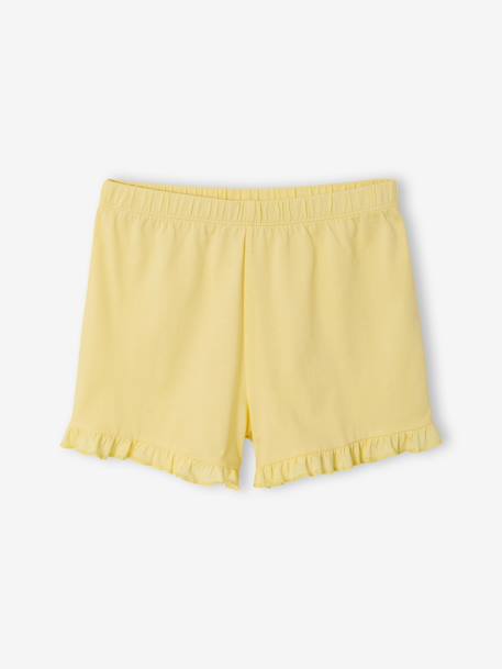 Lot 2 pyjashort manches courtes jaune pâle 5 - vertbaudet enfant 