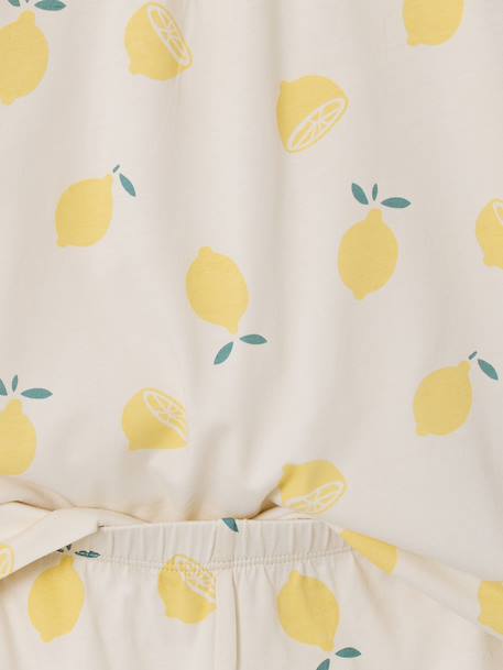 Lot 2 pyjashort manches courtes jaune pâle 11 - vertbaudet enfant 