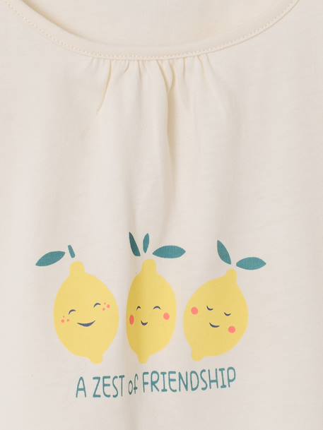 Lot 2 pyjashort manches courtes jaune pâle 10 - vertbaudet enfant 