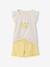 Lot 2 pyjashort manches courtes jaune pâle 2 - vertbaudet enfant 