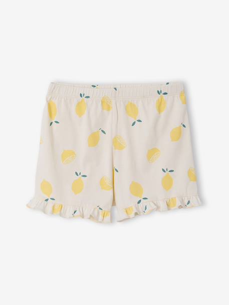 Lot 2 pyjashort manches courtes jaune pâle 7 - vertbaudet enfant 
