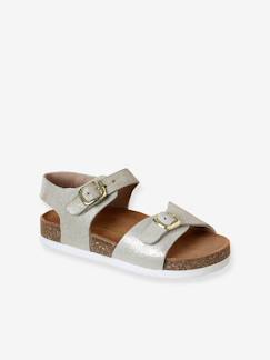 Chaussures-Chaussures fille 23-38-Sandales cuir boucles