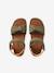 Sandales scratchées cuir enfant kaki+marine+sable 4 - vertbaudet enfant 