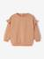 Sweat bébé fille personnalisable noix de pécan+vanille 1 - vertbaudet enfant 