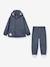 Ensemble veste et pantalon de pluie enfants MATREINAR MINI A TURE bleu foncé+vert 1 - vertbaudet enfant 