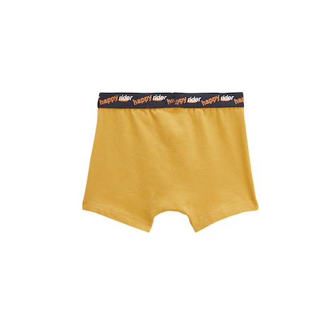 Lot de 2 boxers garçon happy rider Ocre 4 - vertbaudet enfant 