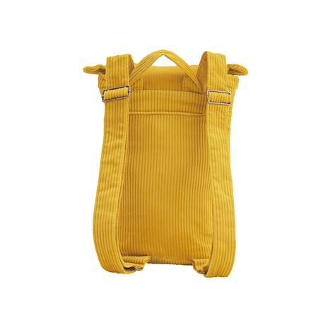 Sac à dos enfant en velours côtelé adele Ocre 4 - vertbaudet enfant 