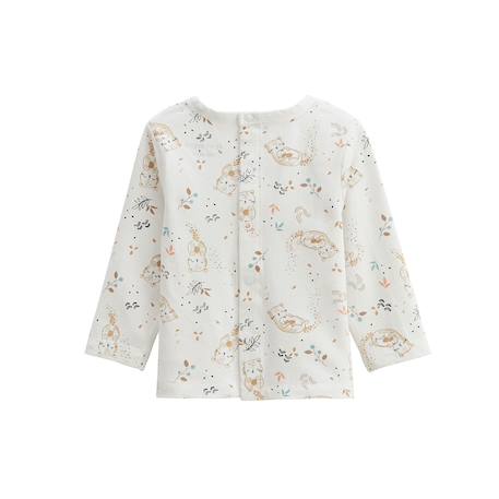 Ensemble salopette bébé en molleton et t-shirt mini loutre Marron 5 - vertbaudet enfant 