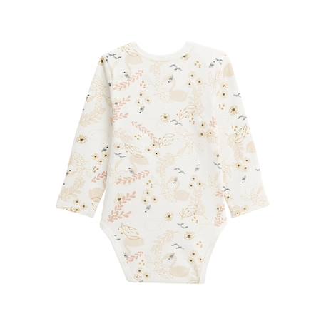 Lot de 3 bodies bébé manches longues misty Ecru 4 - vertbaudet enfant 