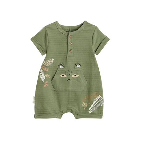 Barboteuse bébé gabin Vert 2 - vertbaudet enfant 