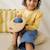 Sweat-shirt enfant camila Jaune 6 - vertbaudet enfant 
