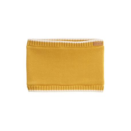 Ensemble bonnet, moufles et cache-cou enfant en tricot charly Ocre 6 - vertbaudet enfant 