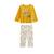 Pyjama enfant 2 pièces en velours petit loup Ocre 2 - vertbaudet enfant 