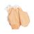 Lot de 2 bodies bébé manches courtes ouverture croisée sierra Peche 3 - vertbaudet enfant 